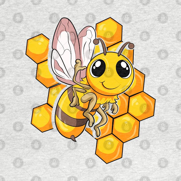 Cute bee design by LIFUA